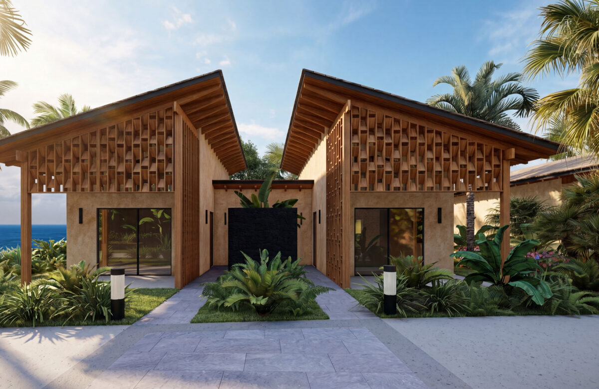 Flor de Pacifico luxury residence architectural rendering