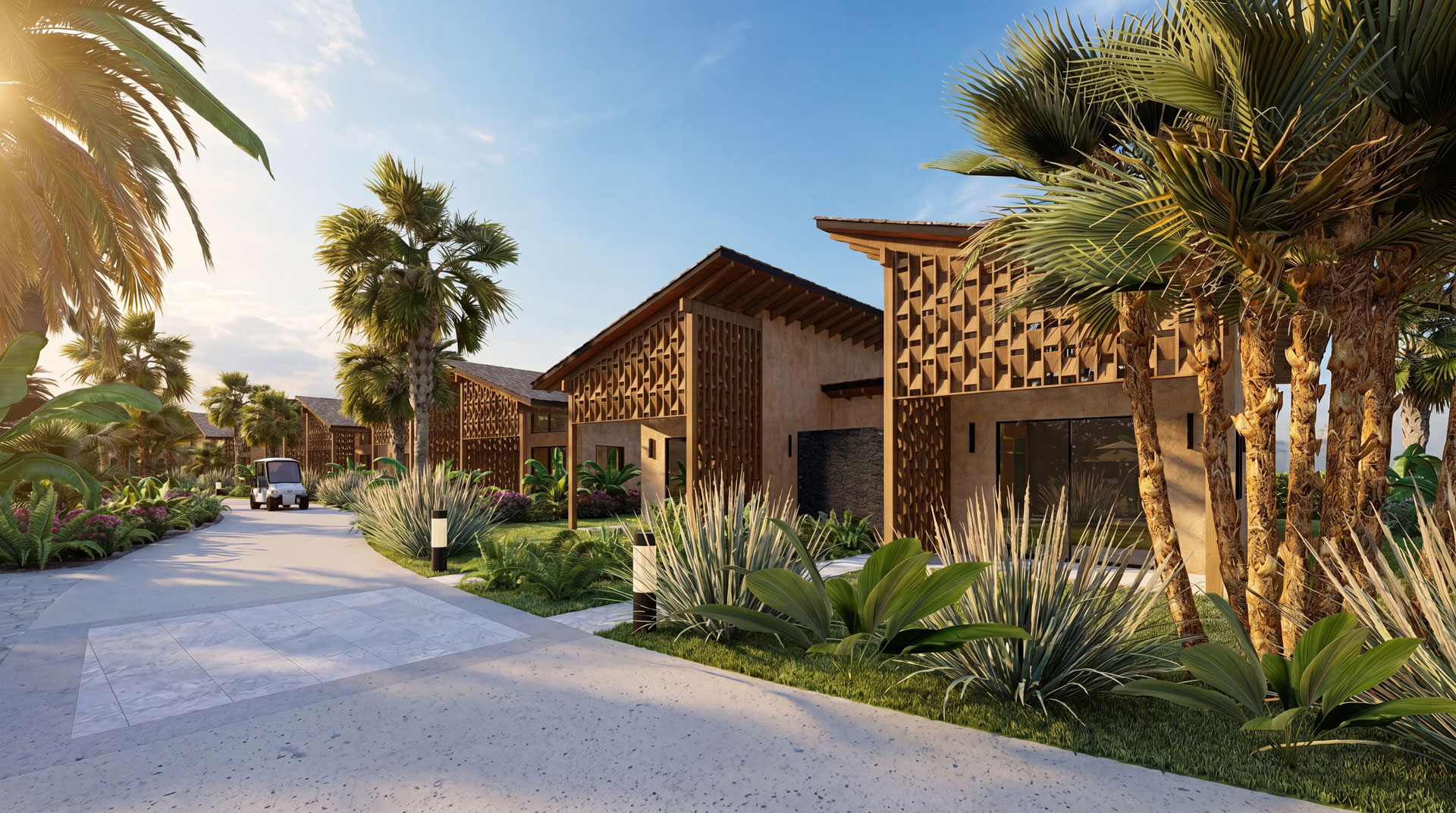Flor de Pacifico luxury residence architectural rendering