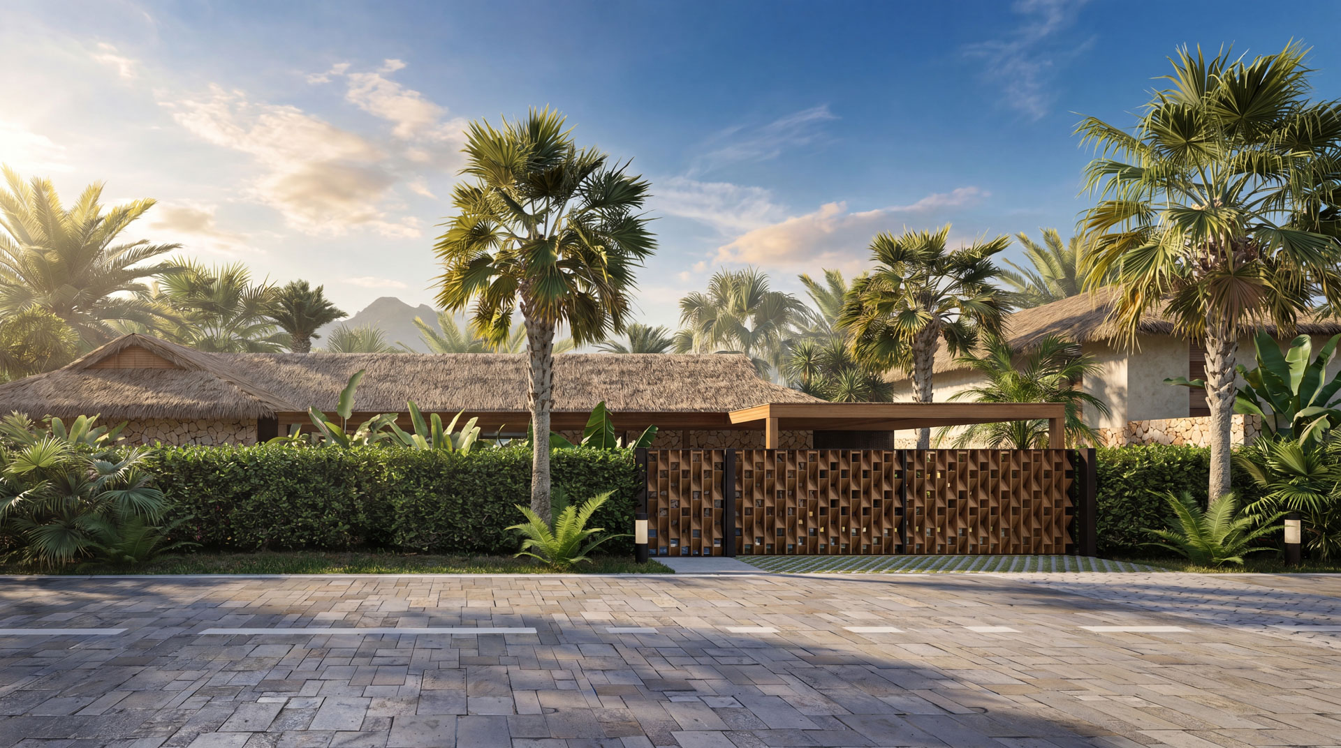 Flor de Pacifico luxury residence architectural rendering