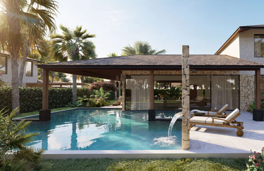 Flor de Pacifico luxury residence architectural rendering
