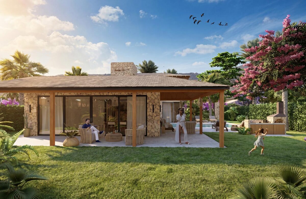 Flor de Pacifico luxury residence architectural rendering