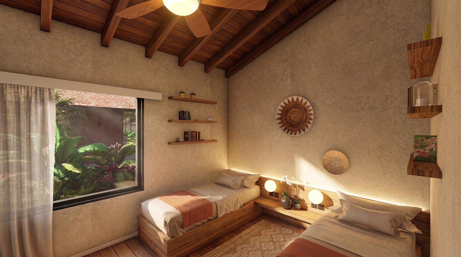 Flor de Pacifico luxury residence architectural rendering