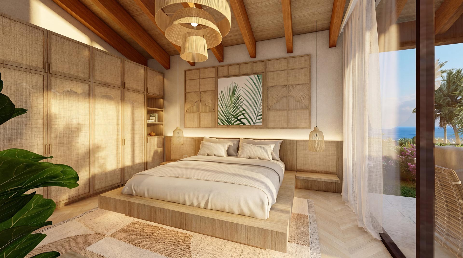 Flor de Pacifico luxury residence architectural rendering