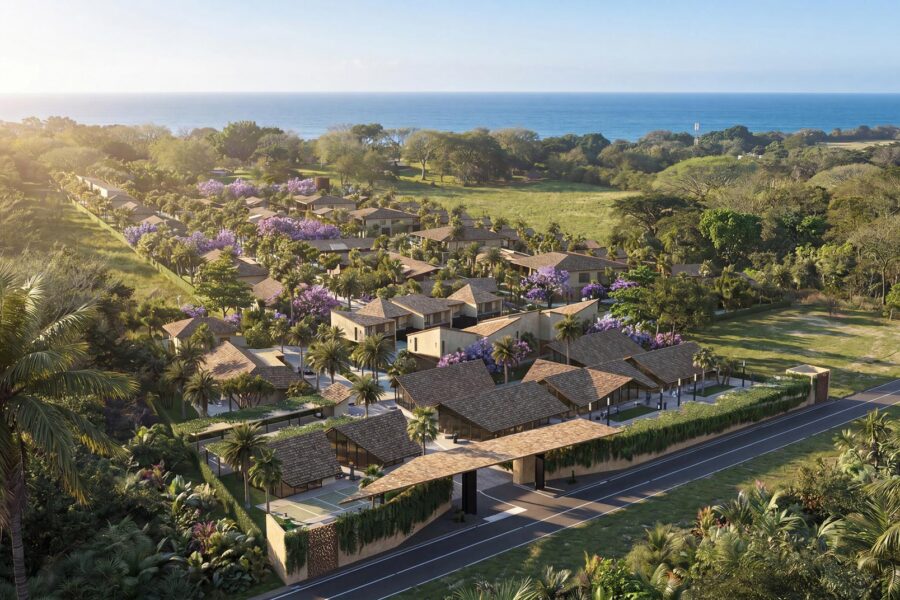 Flor de Pacifico luxury residence architectural rendering