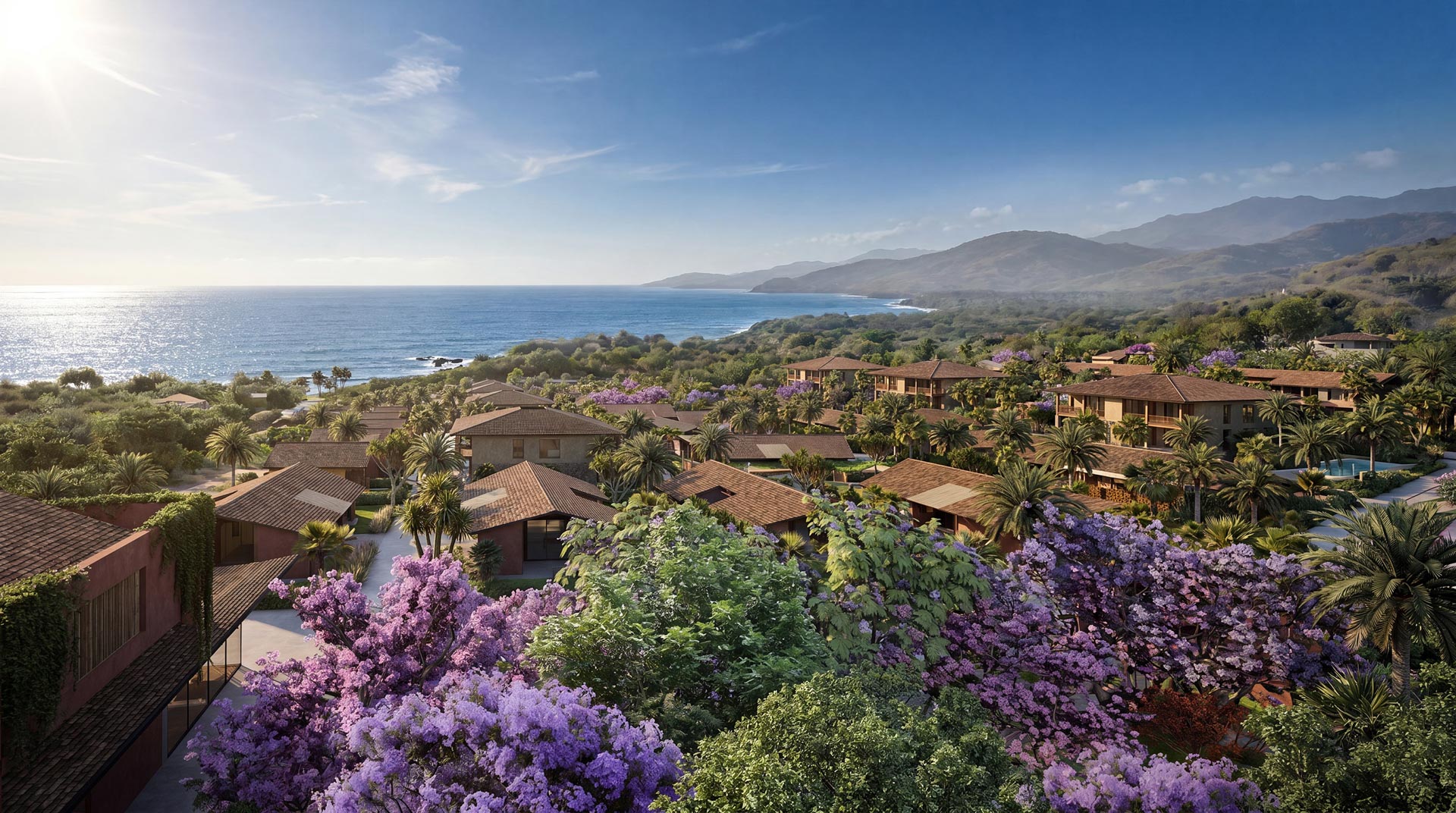 Flor de Pacifico luxury residence architectural rendering