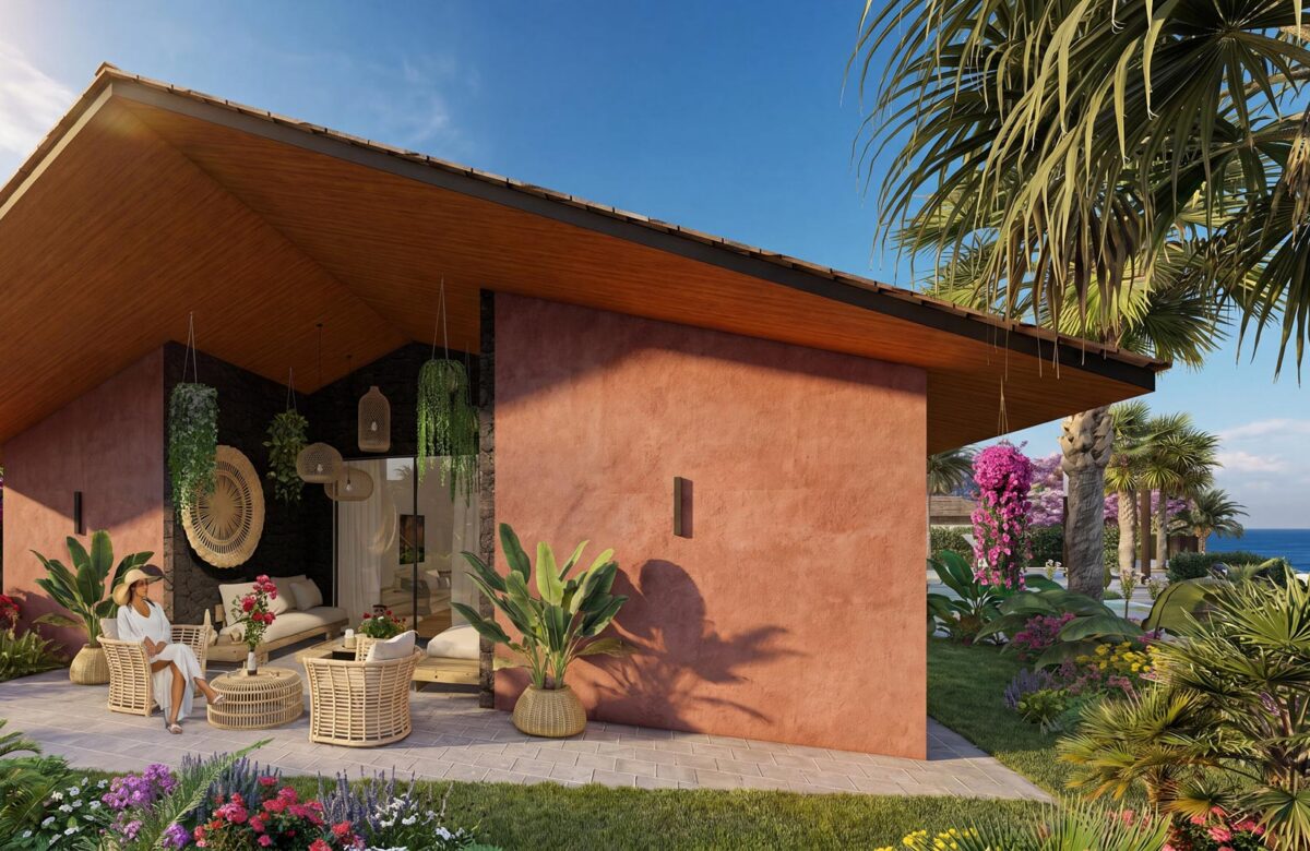 Flor de Pacifico luxury residence architectural rendering