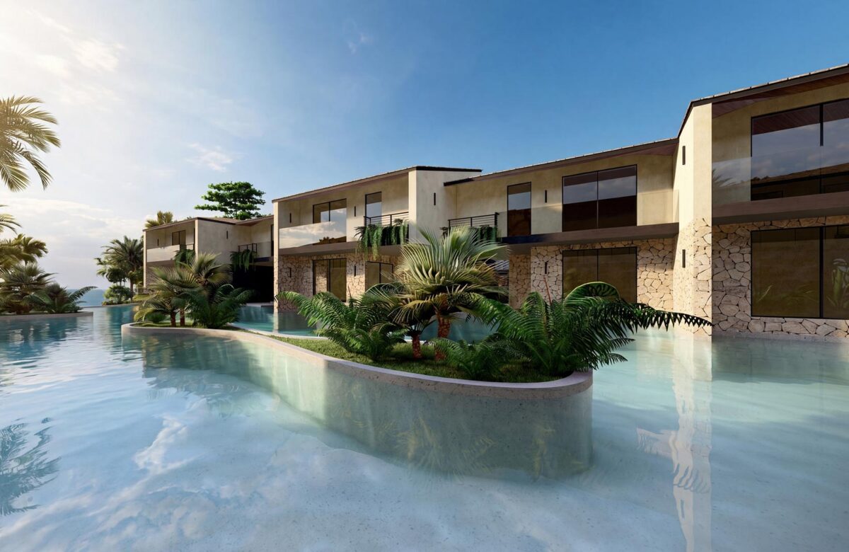 Flor de Pacifico luxury residence architectural rendering