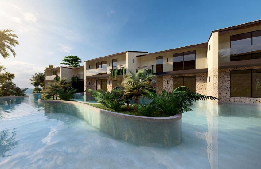 Flor de Pacifico luxury residence architectural rendering